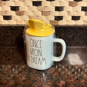 Rae Dunn Disney “ONCE UPON A DREAM” sleeping beauty, Aurora mug, NWT